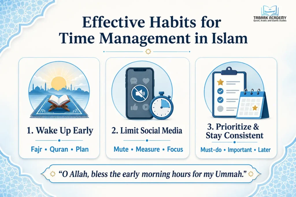 Time Management in Islam - 3 Effective Habits Backed by the Quran And Hadith 4 Time Management in Islam