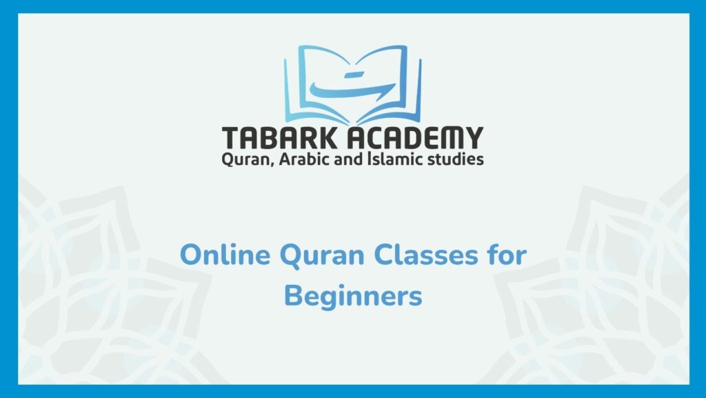 Online Quran Classes for Beginners