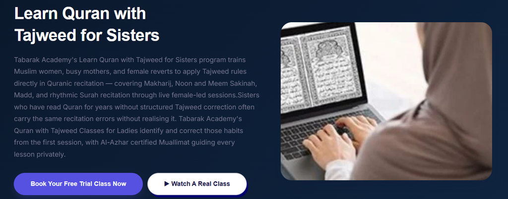 Online Tajweed Classes for Ladies - Learn to Recite the Quran Beautifully 8 Online Tajweed Classes for Ladies
