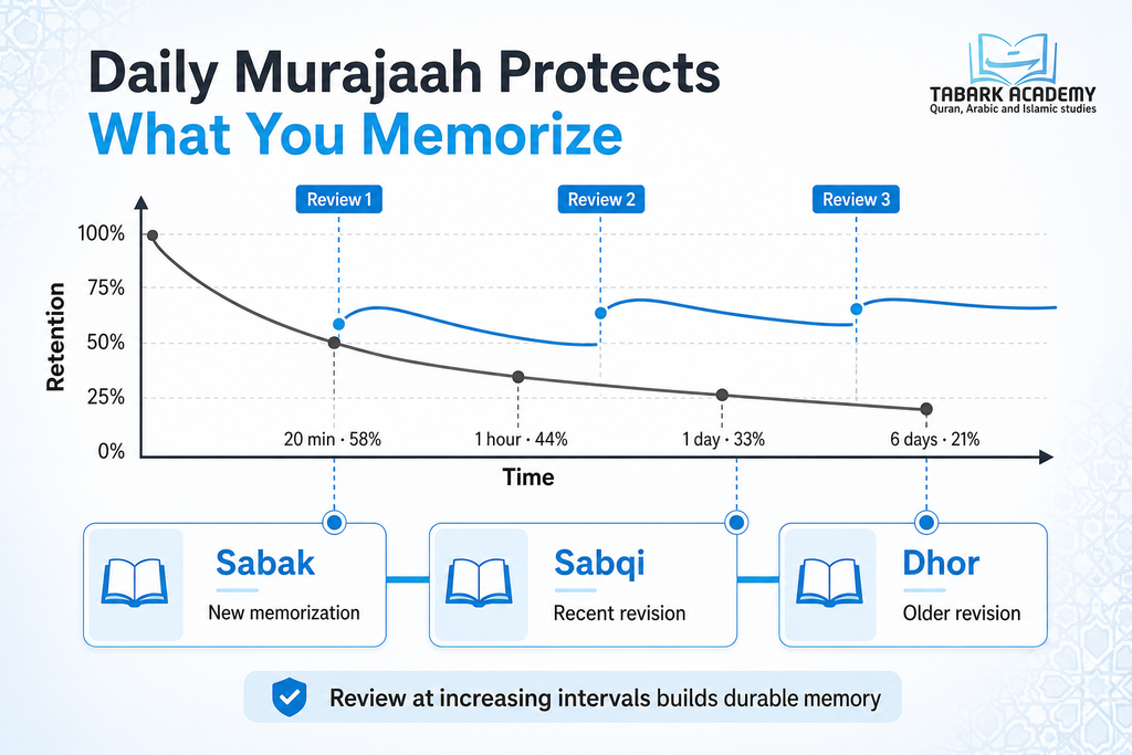 Daily Murajaah Plan For Hifz Students