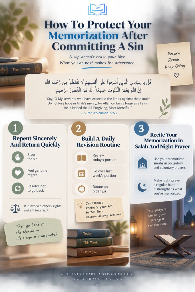 Does Sin Cause You To Forget The Quran?